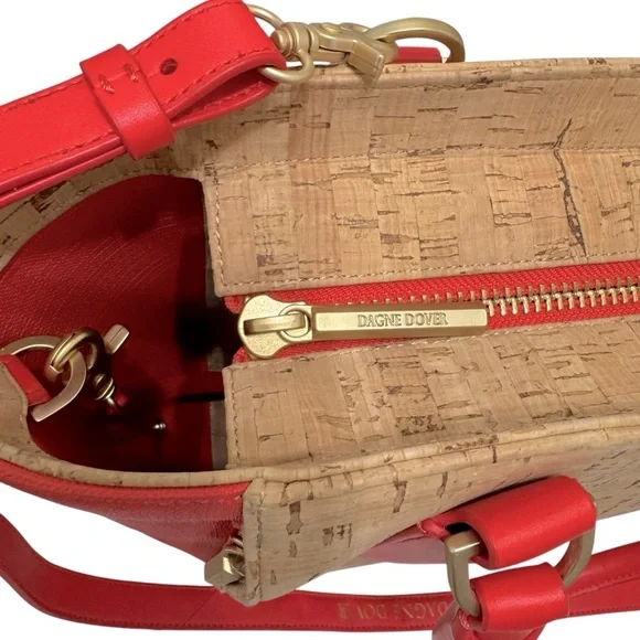 Dagne Dover Signature Midi Cork Tote Crossbody‎